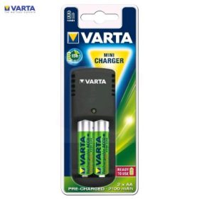 Varta Akkutöltő Mini + 2db 2100mAh R2U AA