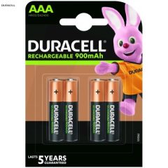 Duracell Akkumulátor Mikro 900mAh R2U AAA B4