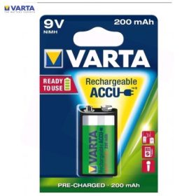 Varta Akkumulátor 9V R2U 200mAh B1