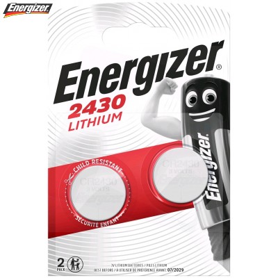 Energizer Gombelem Lítium CR2430 B2