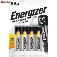 Energizer Power Alkáli Ceruza Elem AA B4
