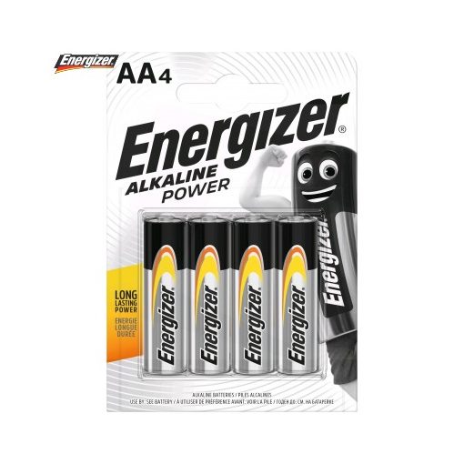 Energizer Power Alkáli Ceruza Elem AA B4