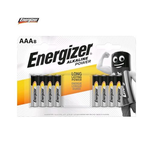Energizer Power Alkáli Mikro Elem AAA B8