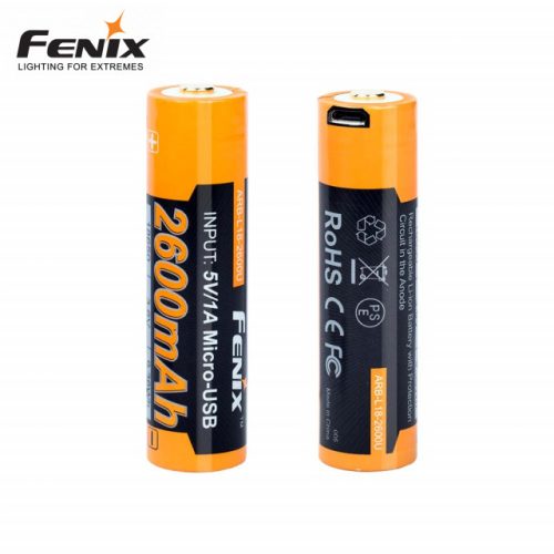 Fenix Light Akkumulátor 18650 ARB-L18-2600U   2600mah