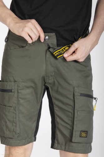 RICA LEWIS WORKWEAR "MOBISHO" KHAKI BERMUDA