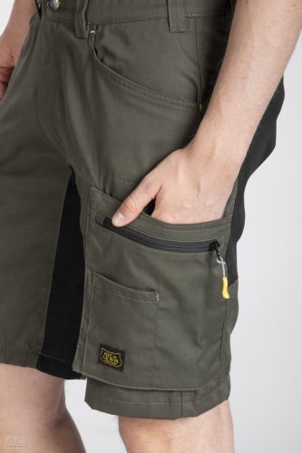 RICA LEWIS WORKWEAR "MOBISHO" KHAKI BERMUDA