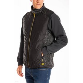  RICA LEWIS WORKWEAR "ARCHIE" SZÜRKE STEPPELT MELLÉNY
