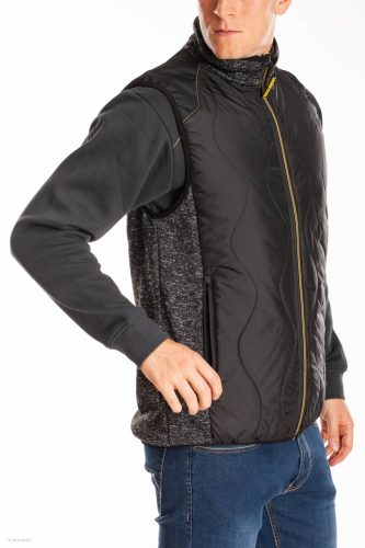 RICA LEWIS WORKWEAR "ARCHIE" SZÜRKE STEPPELT MELLÉNY