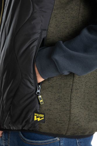RICA LEWIS WORKWEAR "ARCHIE" KHAKI STEPPELT MELLÉNY