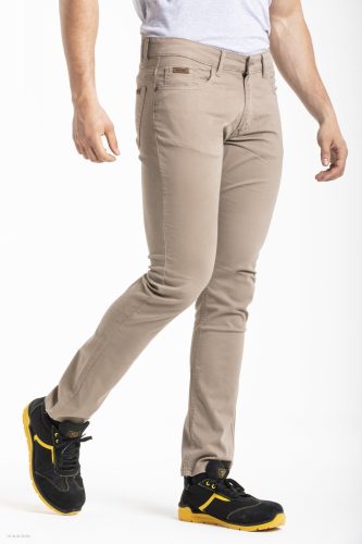 RICA LEWIS "WORK10" 5 ZSEBES BÉZS SZTRECCS GABARDIN MUNKAFARMER