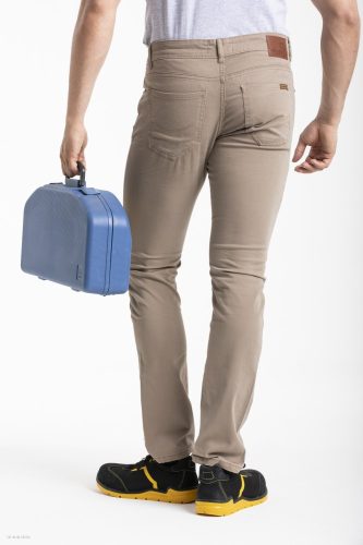 RICA LEWIS "WORK10" 5 ZSEBES BÉZS SZTRECCS GABARDIN MUNKAFARMER