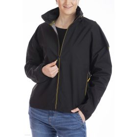   RICA LEWIS WORKWEAR NŐI "FERN" CIPZÁRAS FEKETE ESŐKABÁT