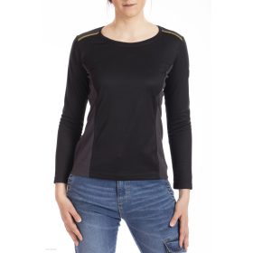 RICA LEWIS WORKWEAR NŐI "HOLLY" T-shirt FEKETE